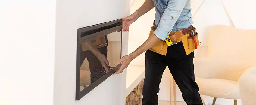 Metal Fireplace Installation in Phoenixville, Pennsylvania
